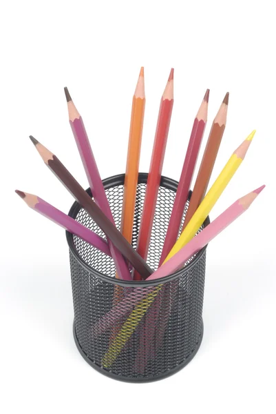 Coupe avec crayons — Photo