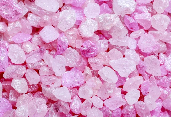 Pink sea salt background