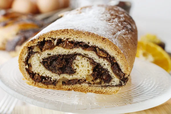 Torta di semi di papavero — Foto Stock