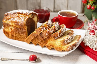 Noel Hindistan cevizli kek