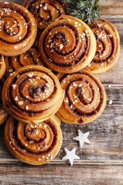 kanelbulle - İsveç rulo tarçın