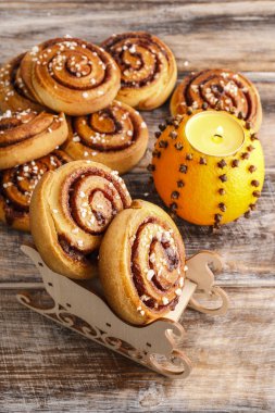 kanelbulle - İsveç rulo tarçın