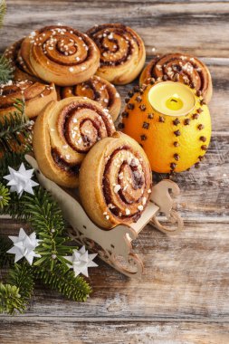 kanelbulle - İsveç rulo tarçın