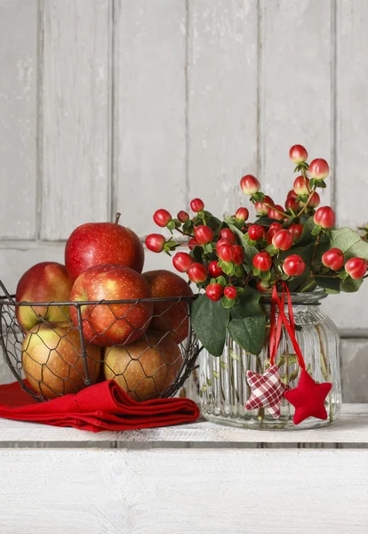 Аромат растений гиперикума (ветки с красными ягодами) ) — стоковое фото
