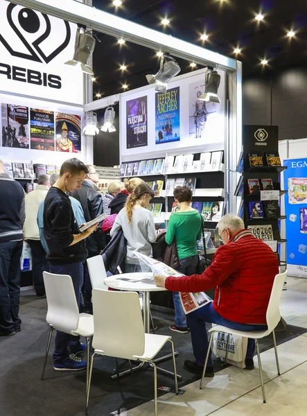 Book fair in Krakow, Poland. — Stock Photo, Image