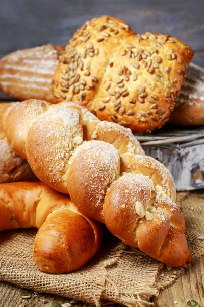 Breads and rolls — Stock Photo, Image