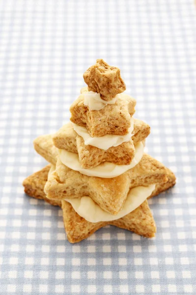 Árbol de Navidad de pan de jengibre — Foto de Stock