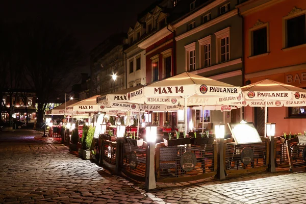 Казімеж, колишній єврейський Куорт — стокове фото