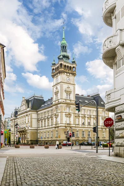 Bielsko Biala, Polen - April 02,2016: City center — Stockfoto