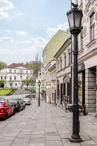 Cieszyn, Polen - April 16,2016: oude stad — Stockfoto