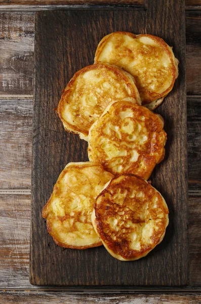 Frittelle di mele dessert — Foto Stock