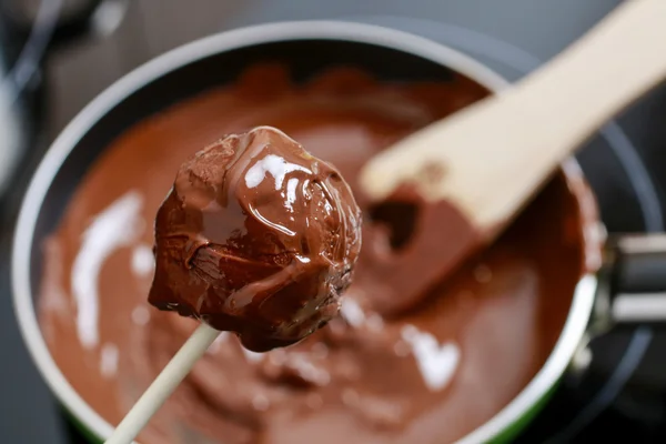 Cioccolato torta pop — Foto Stock