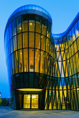 Krakow, Polonya - 27 Mayıs 2015: Krakow Kongre Merkezi (Internati