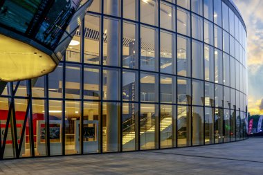 Krakow, Polonya - 27 Mayıs 2015: Krakow Kongre Merkezi (Internati