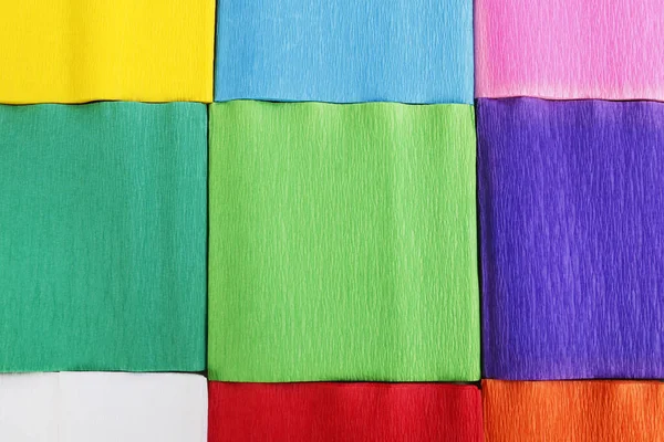 Cuadrados Cortados Papel Fondo Multicolor Recursos Gráficos —  Fotos de Stock