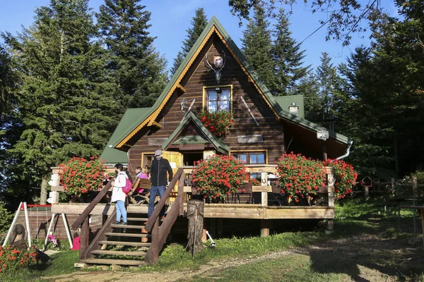 Bergschuilplaats Kudlacze Polen — Stockfoto