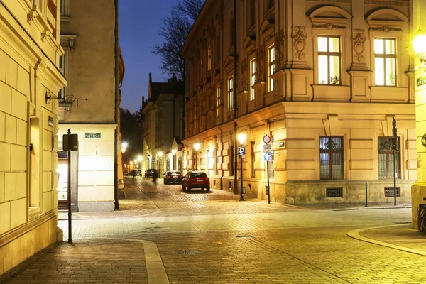 Polonya Krakow Daki Golebia Caddesi — Stok fotoğraf