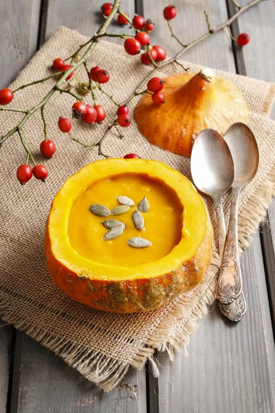 Pumpkin soup — Stock Photo, Image