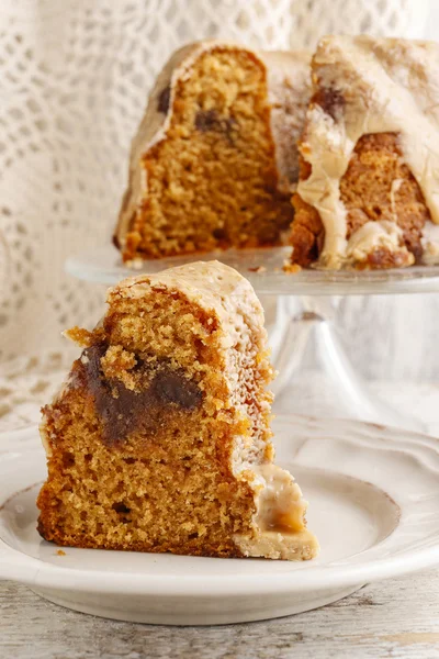 Babka - bolo de levedura de Páscoa tradicional, popular na Europa Oriental — Fotografia de Stock