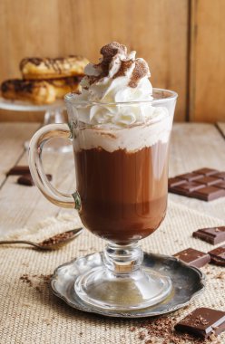 İrlanda kahvesi ahşap tablo