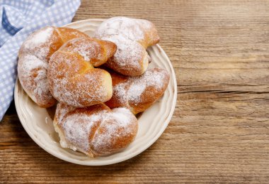 lezzetli Fransız kruvasan