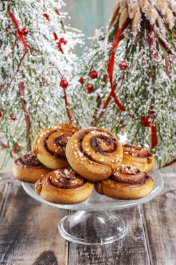 kanelbulle - İsveç rulo tarçın