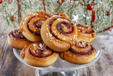 kanelbulle - İsveç rulo tarçın