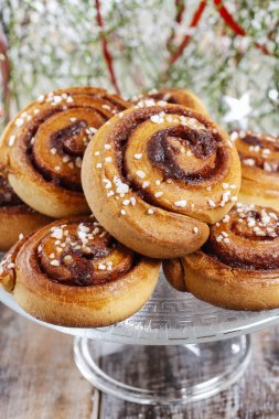 kanelbulle - İsveç rulo tarçın