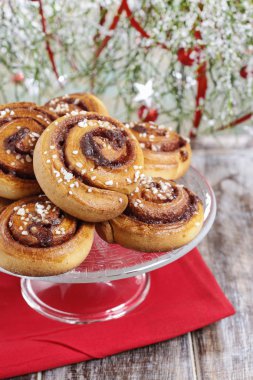 kanelbulle - İsveç rulo tarçın