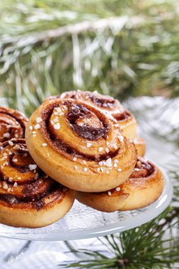 kanelbulle - İsveç rulo tarçın