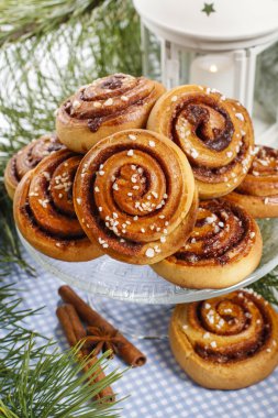 kanelbulle - İsveç rulo tarçın