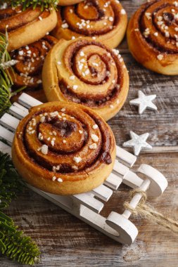 kanelbulle - İsveç rulo tarçın
