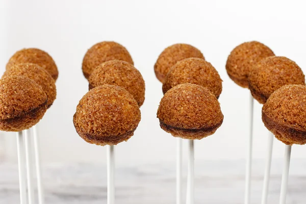 Cake Pops vor der Dekoration — Stockfoto