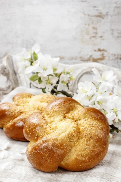 Sweet homemade buns — Stock Photo, Image