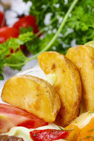 Roast potatoes — Stock Photo, Image