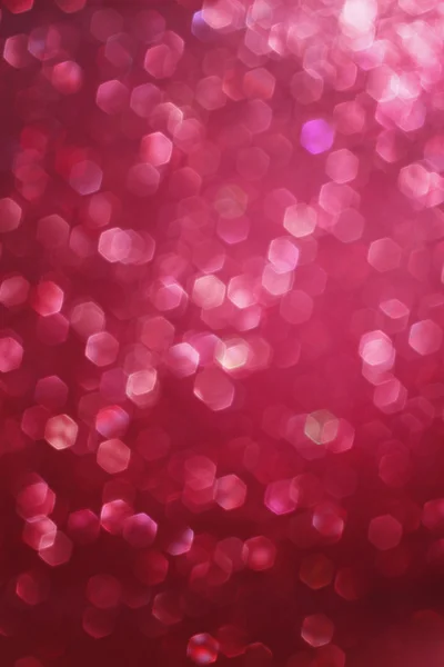 Red glittering christmas lights. Blurred abstract background — Stock Photo, Image