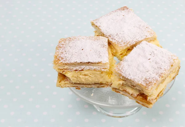 Un pastel de crema polaca —  Fotos de Stock