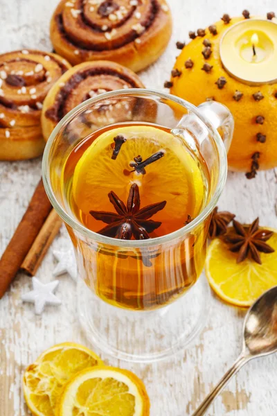 Té de Navidad — Foto de Stock