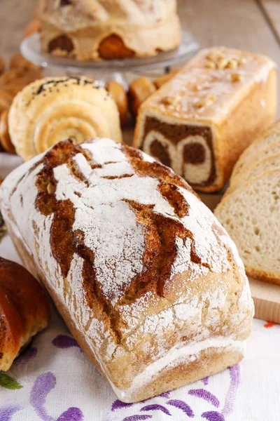 Breads and rolls — Stock Photo, Image