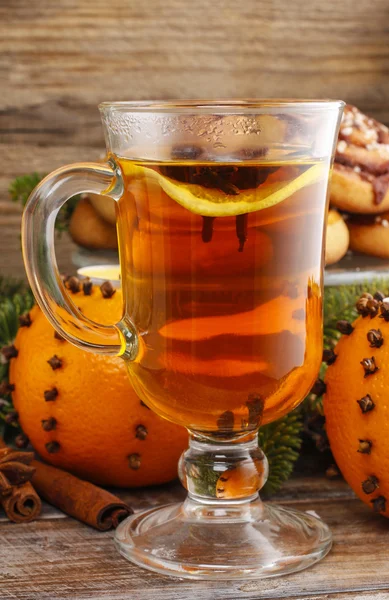 Christmas tea — Stock Photo, Image