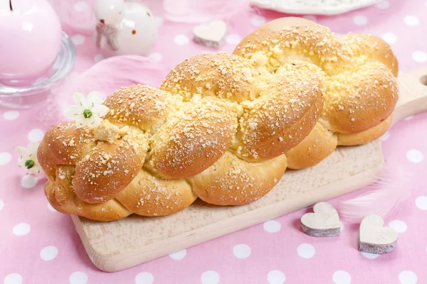 Loaf of sweet bread — Stock Photo, Image