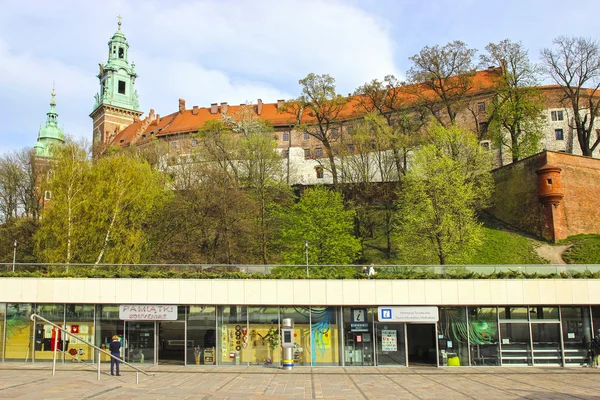 Wawel kast - müstahkem bir mimari kompleks — Stok fotoğraf