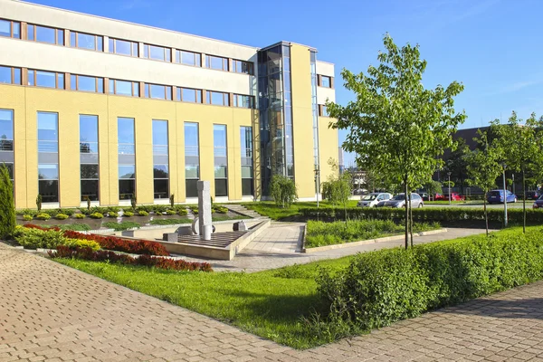 De Jagiellonische Universiteit. Moderne campus gebouwen. — Stockfoto