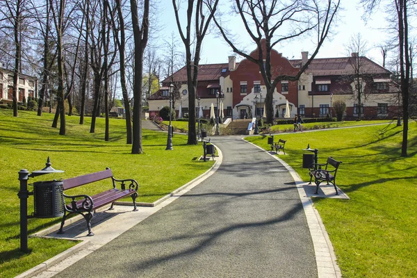 Городской парк у горы Салт, Виличка, Польша . — стоковое фото