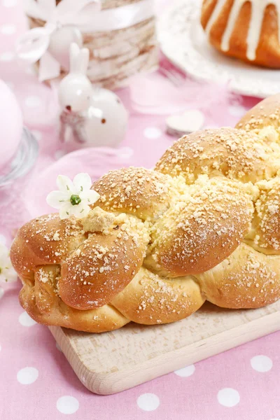 Loaf of sweet bread — Stock Photo, Image