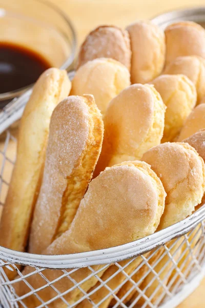 Ladyfingers biscuits — Stock Photo, Image