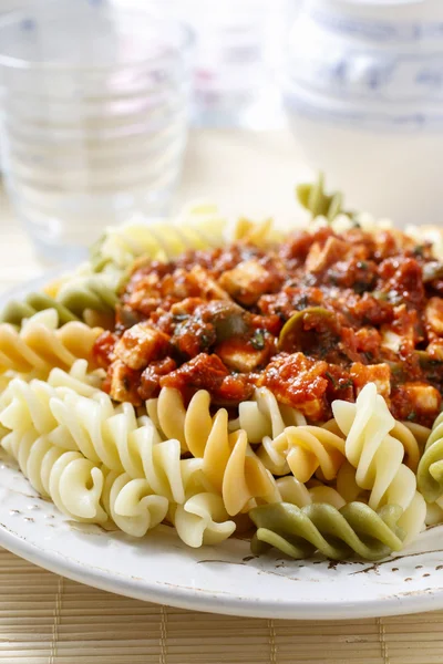 Domowe Spaghetti Bolognese — Zdjęcie stockowe