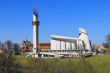 İlahi rahmet Sanctuary, Krakow, Polonya.