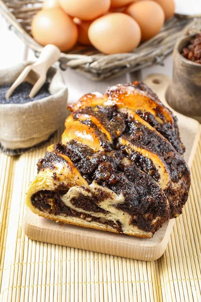 Poppy seed cake — Stock Photo, Image