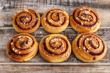 kanelbulle - İsveç rulo tarçın